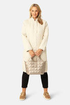 Gevlochten Handtas CHIP14 | Platin | Accessories | Ilse Jacobsen