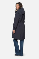 Gevoerde regenparka DASHRAIN01 | Dark Indigo | Jacket | Ilse Jacobsen