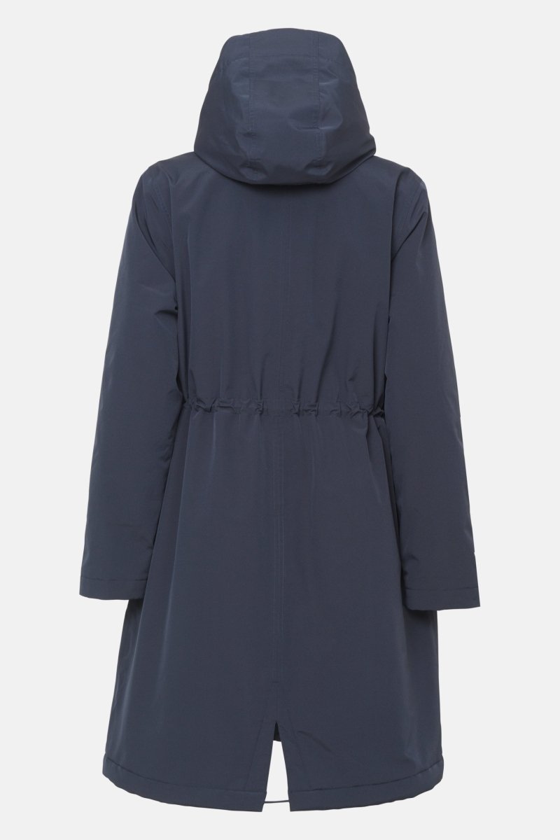 Gevoerde regenparka DASHRAIN01 | Dark Indigo | Jacket | Ilse Jacobsen