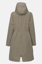 Gevoerde regenparka DASHRAIN01 | Greige | Jacket | Ilse Jacobsen