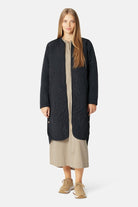 Gewatteerd Jack DUNE06 | Dark Indigo | Coat | Ilse Jacobsen
