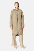 Gewatteerd Jack DUNE06 | Greige | Coat | Ilse Jacobsen