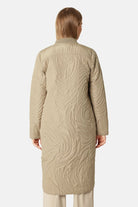 Gewatteerd Jack DUNE06 | Greige | Coat | Ilse Jacobsen