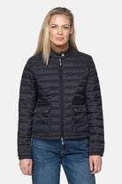Gewatteerd jack LOFT01 | Dark Indigo | Jacket | Ilse Jacobsen