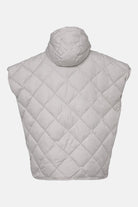 Gewatteerde cape PEPPY12 | Silver Grey - Ilse Jacobsen