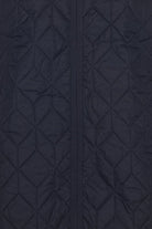 Gewatteerde jas ART06 | Dark Indigo | Coat | Ilse Jacobsen