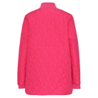 Gewatteerde Jas ART40 | Magenta | Coat | Ilse Jacobsen