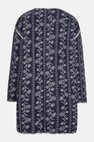 Gewatteerde Jas OTTOMAQUILT04P | Dark Wildflower | Jacket | Ilse Jacobsen