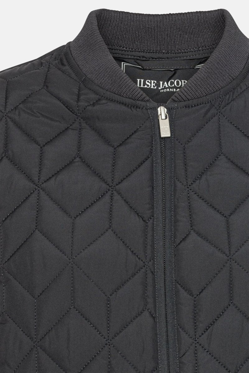 Gewatteerde Tussenjas ART45 | Dark Indigo | Jacket | Ilse Jacobsen