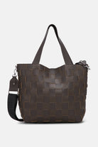 Grote Crossbody Tas CHIP11 | Chocolate Brown | Bag | Ilse Jacobsen
