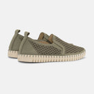 Instappers Heren TULIP140MEN beige zool | Army | Shoes | Ilse Jacobsen