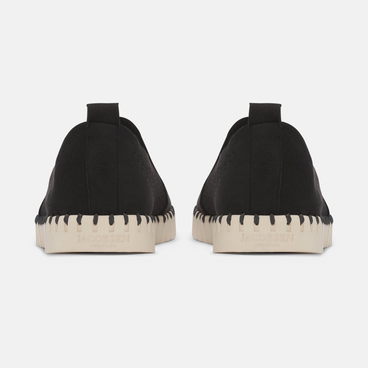 Instappers Heren TULIP140MEN beige zool | Black | Shoes | Ilse Jacobsen