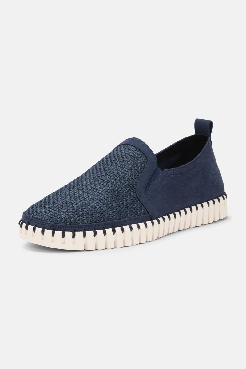 Instappers Heren Tulip3885 beige zool | Ensign Blue Pearled Ivory | Shoes | Ilse Jacobsen