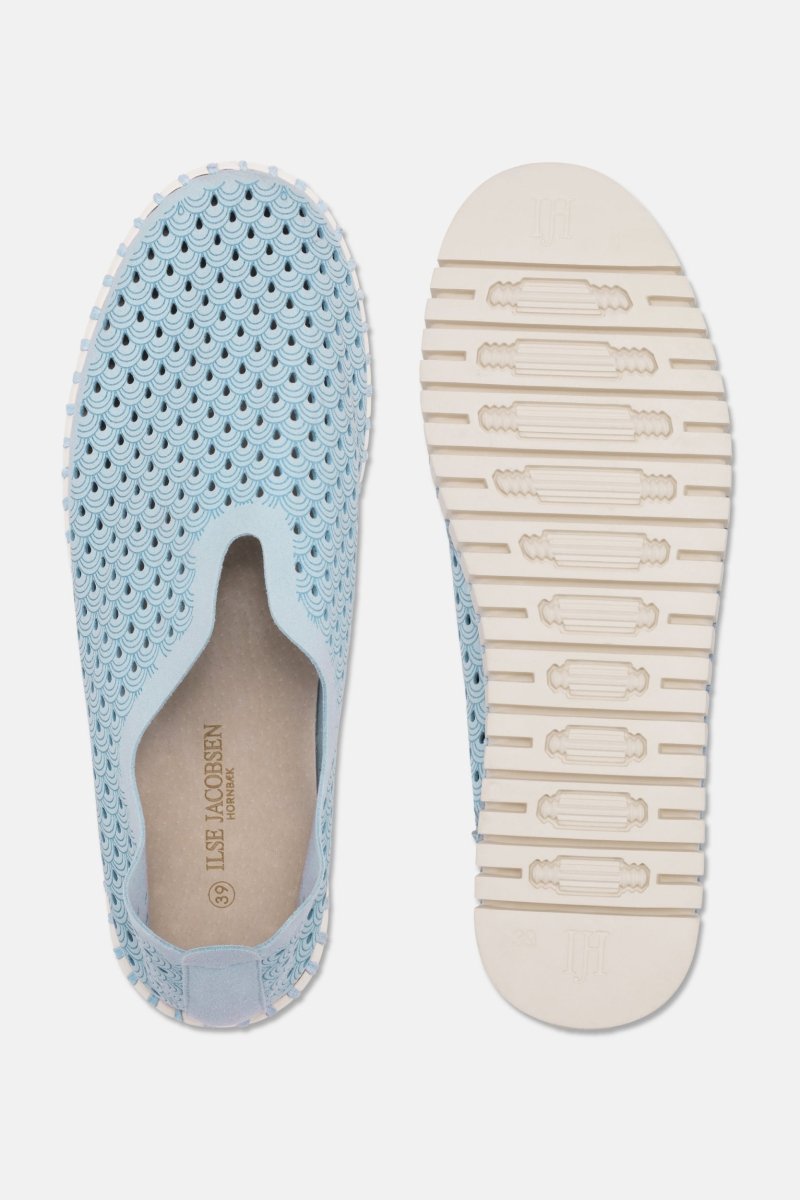 Instappers Platform TULIP3373 | Ash Blue | Shoes | Ilse Jacobsen