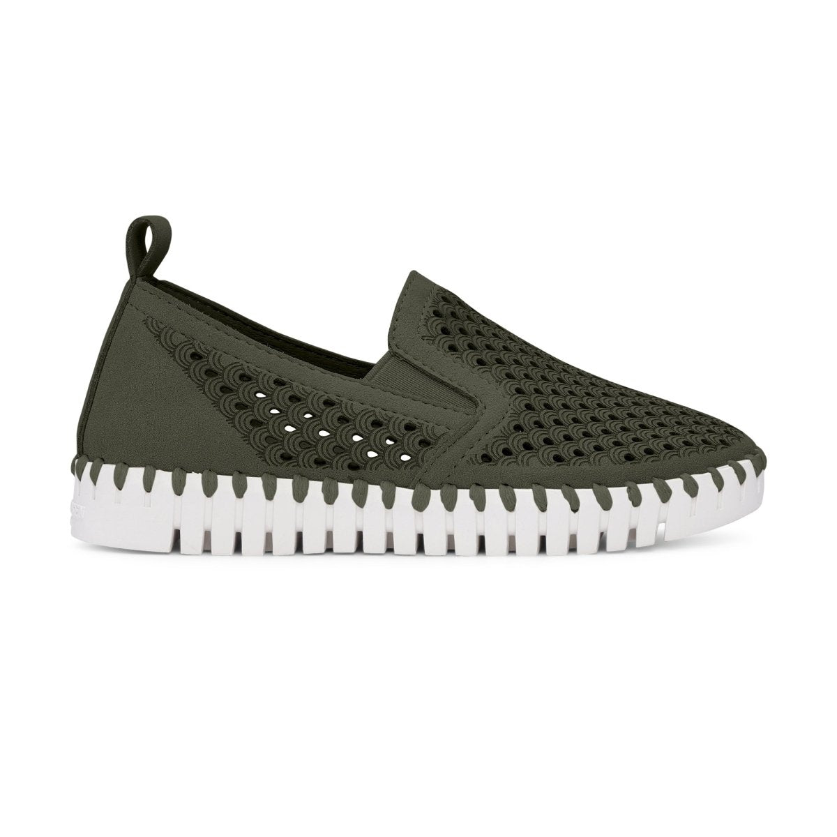 Instappers TULIP140KIDS | Army | Shoes | Ilse Jacobsen