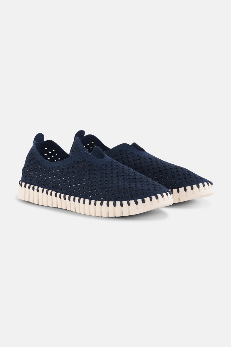 Instappers TULIP3275 beige zool | Dark Indigo - Ilse Jacobsen