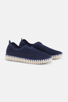 Instappers TULIP3275 beige zool | Estate Blue | Shoes | Ilse Jacobsen