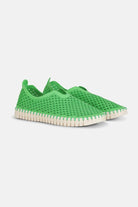 Instappers TULIP3275 beige zool | Fern Green | Shoes | Ilse Jacobsen