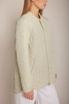 Kort Gewatteerd Jack met Ribboord DUNE02 | Kit | Jacket | Ilse Jacobsen