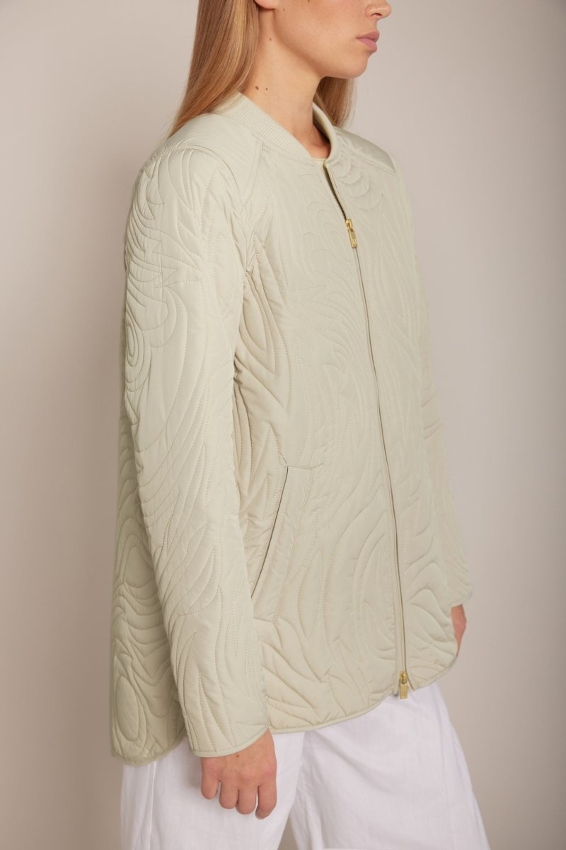 Kort Gewatteerd Jack met Ribboord DUNE02 | Kit | Jacket | Ilse Jacobsen