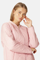 Kort Gewatteerd Jack met Ribboord DUNE02 | Peachskin | Jacket | Ilse Jacobsen