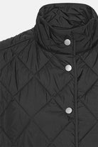 Kort Gewatteerd Vest BEAT01 | Dark Indigo | Vest | Ilse Jacobsen