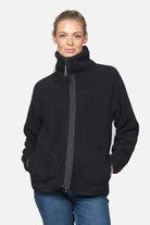 Kort teddyjack BONDEDPILE01 | Dark Indigo | Jacket | Ilse Jacobsen