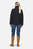 Kort teddyjack BONDEDPILE01 | Dark Indigo | Jacket | Ilse Jacobsen