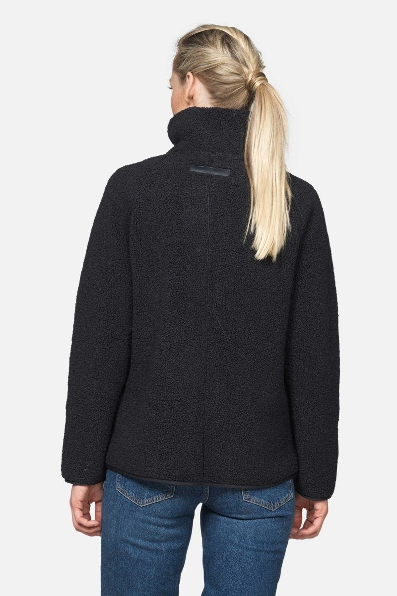 Kort teddyjack BONDEDPILE01 | Dark Indigo | Jacket | Ilse Jacobsen