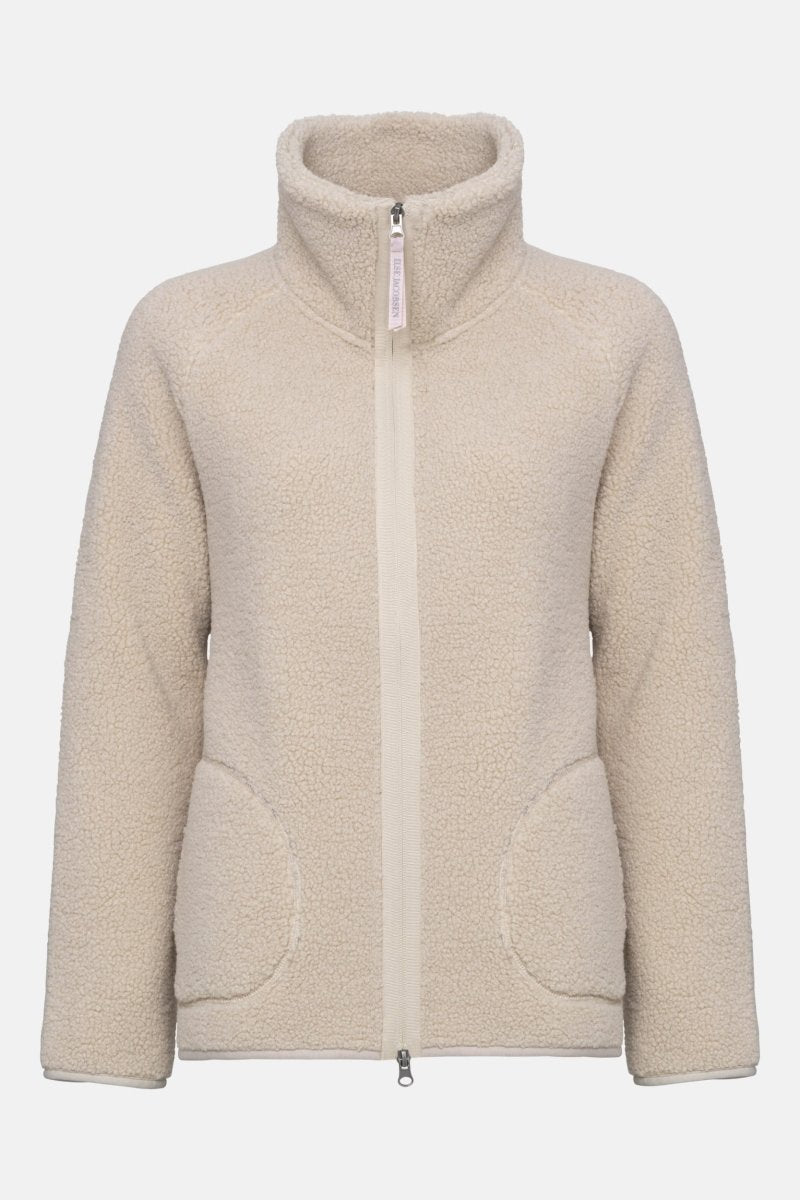 Kort teddyjack met rits BONDEDPILE01 | Kit | Jacket | Ilse Jacobsen