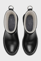 Korte Biker regenlaarzen RUB54 | Black Black | Boots | Ilse Jacobsen