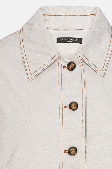 Korte Geknoopte Jas COTTONTWILL01 | Kit | Jacket | Ilse Jacobsen