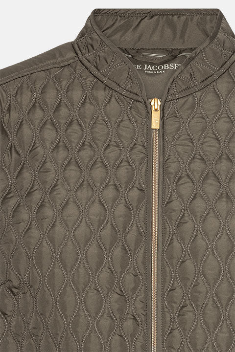 Korte Gewatteerde Jas ALLY07 | Tarmac | Jacket | Ilse Jacobsen