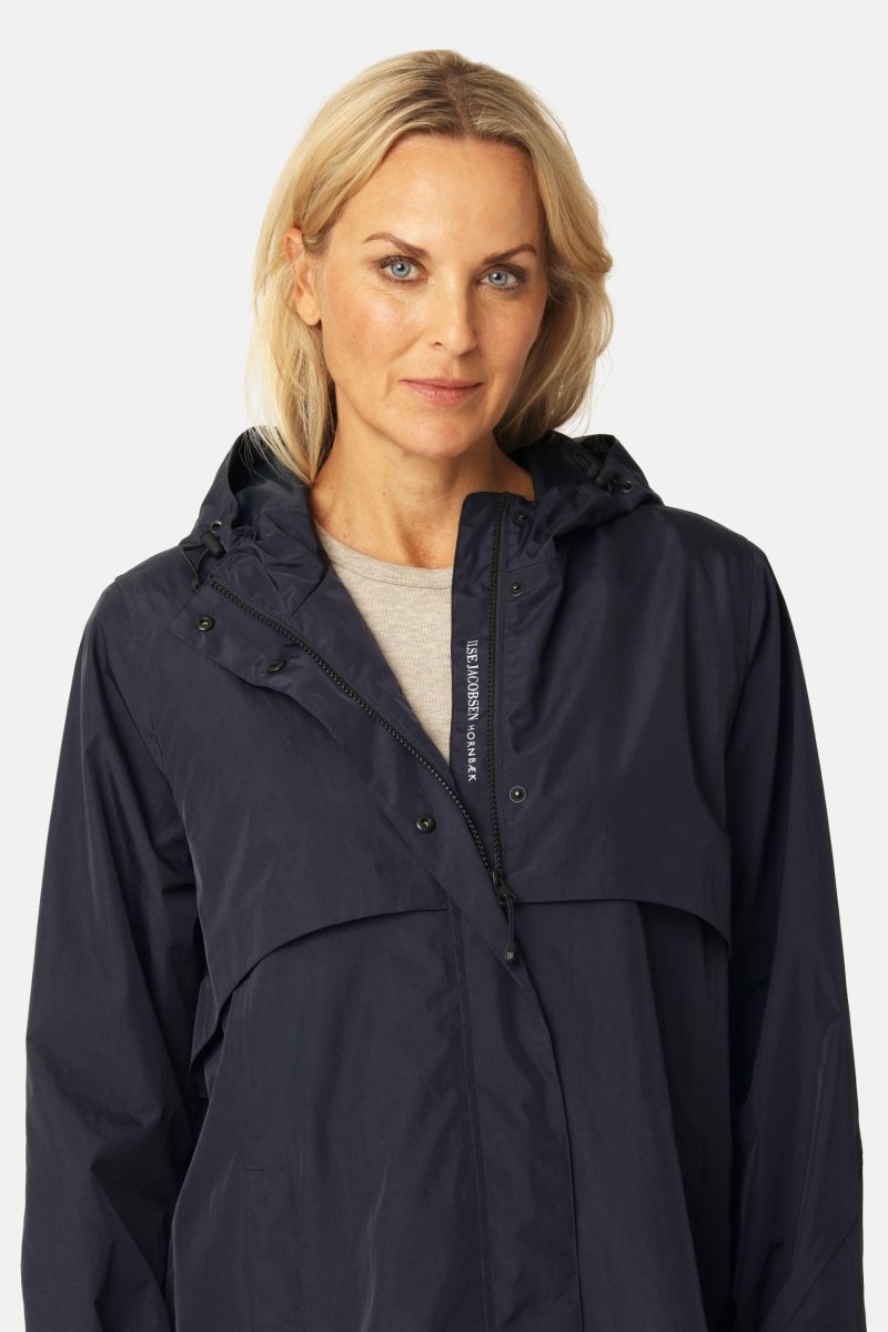 Korte Regenjas CITYRAIN03 | Dark Indigo | Raincoat | Ilse Jacobsen