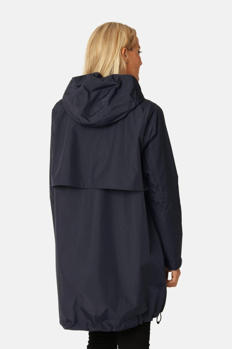 Korte Regenjas CITYRAIN03 | Dark Indigo | Raincoat | Ilse Jacobsen