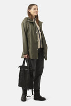 Korte regenjas RAIN228FR | Army | Raincoat | Ilse Jacobsen