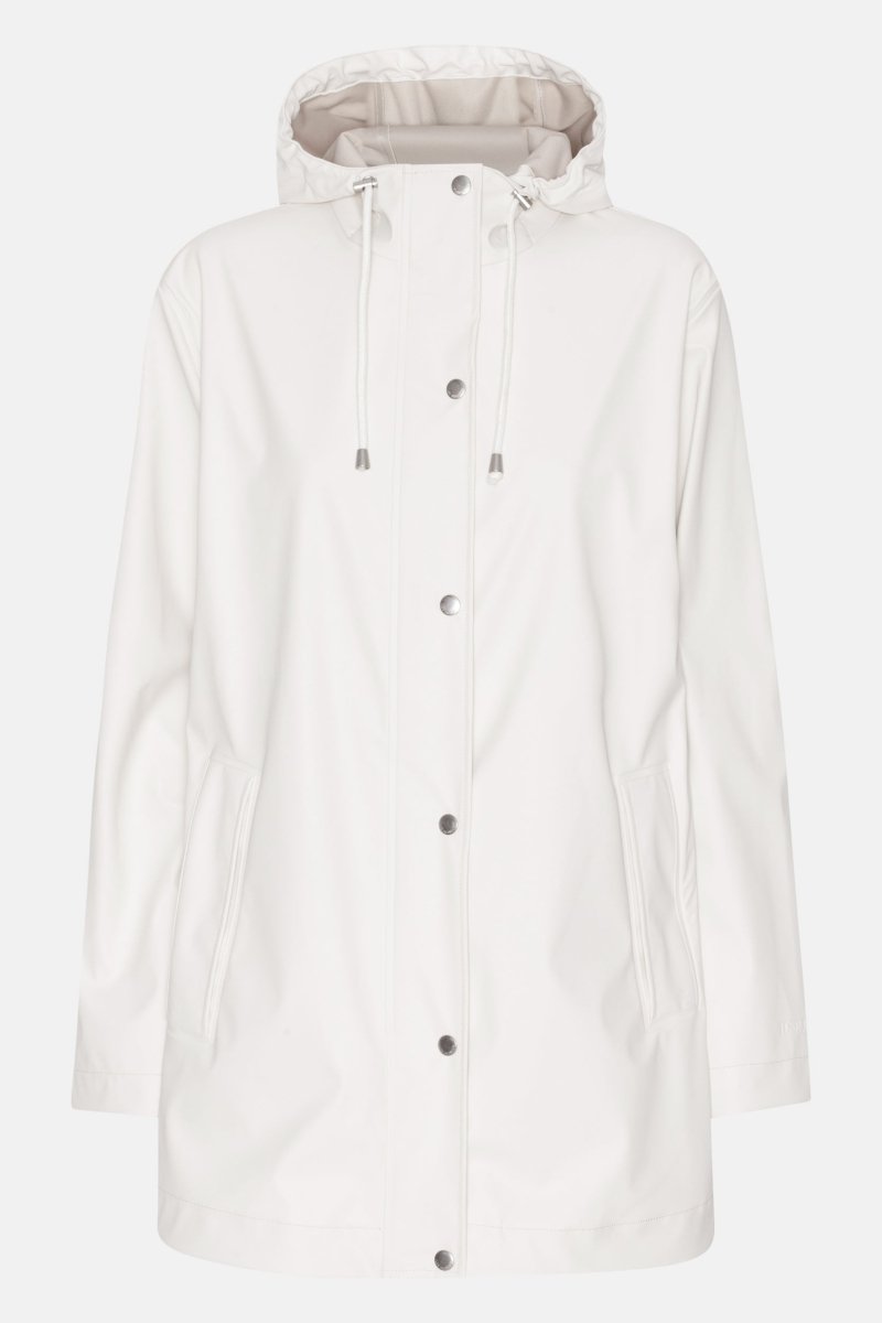 Korte regenjas RAIN228FR | Milk Creme | Raincoat | Ilse Jacobsen