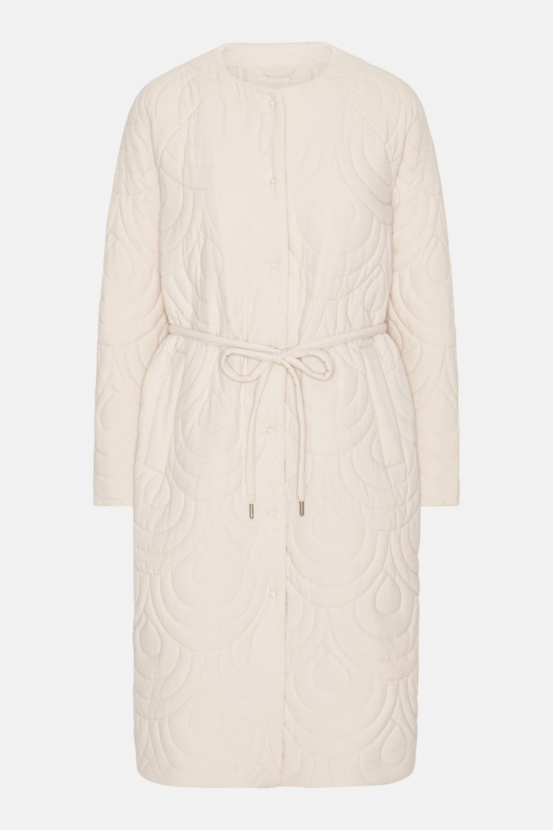 Lang Gewatteerde Jas BLOSSOM01 | Kit | Jacket | Ilse Jacobsen