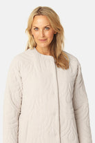 Lang Gewatteerde Jas BLOSSOM01 | Kit | Jacket | Ilse Jacobsen