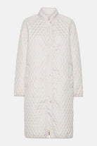 Lange Gewatteerde Jas ALLY06 | Kit | Coat | Ilse Jacobsen