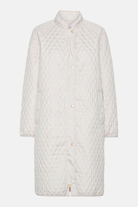 Lange Gewatteerde Jas ALLY06 | Kit | Coat | Ilse Jacobsen