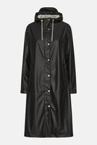 Lange regenjas RAIN232FR | Black Beauty | Raincoat | Ilse Jacobsen