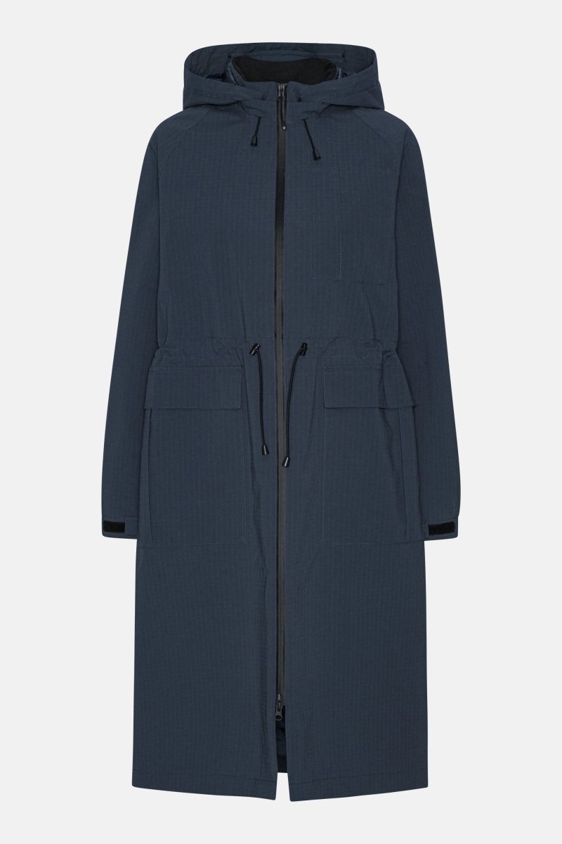Lange Winterjas THERMAL01 | Dark Indigo - Ilse Jacobsen