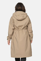 Lange winterparka THERMAL01 | Greige | Parka | Ilse Jacobsen