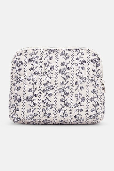 Makeup Toilettas Print HONEYBAG03P | White Wildflower | Accessories | Ilse Jacobsen