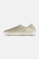 Metallic Instappers TULIP3576 | Platin | Shoes | Ilse Jacobsen