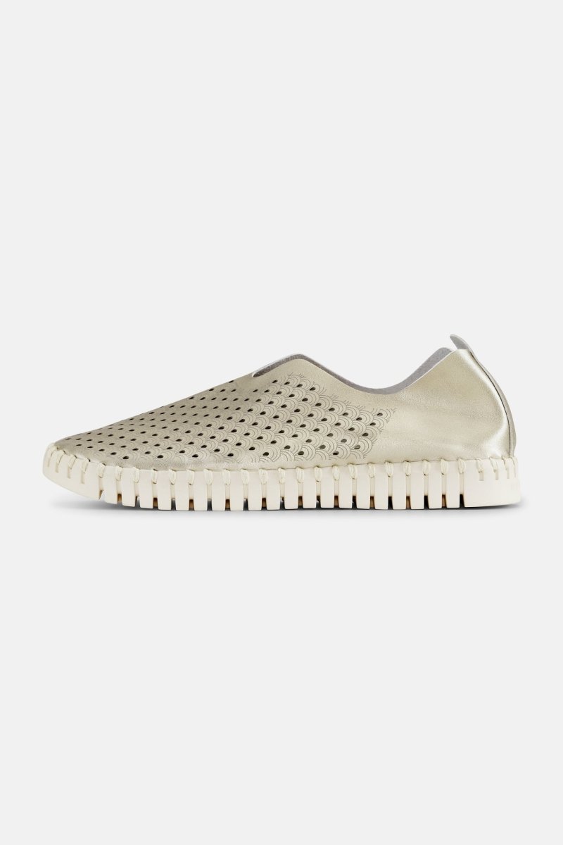 Metallic Instappers TULIP3576 | Platin | Shoes | Ilse Jacobsen