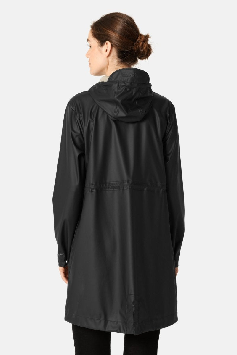 Parka Regenjas RAIN230FR | Black Beauty | Raincoat | Ilse Jacobsen