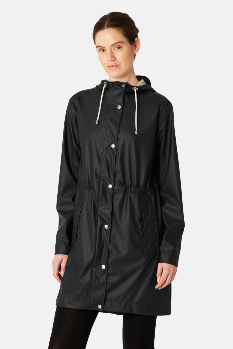 Parka Regenjas RAIN230FR | Black Beauty | Raincoat | Ilse Jacobsen