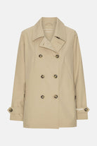 Peacoat TRENCHRAIN02 | White Pepper | Coat | Ilse Jacobsen